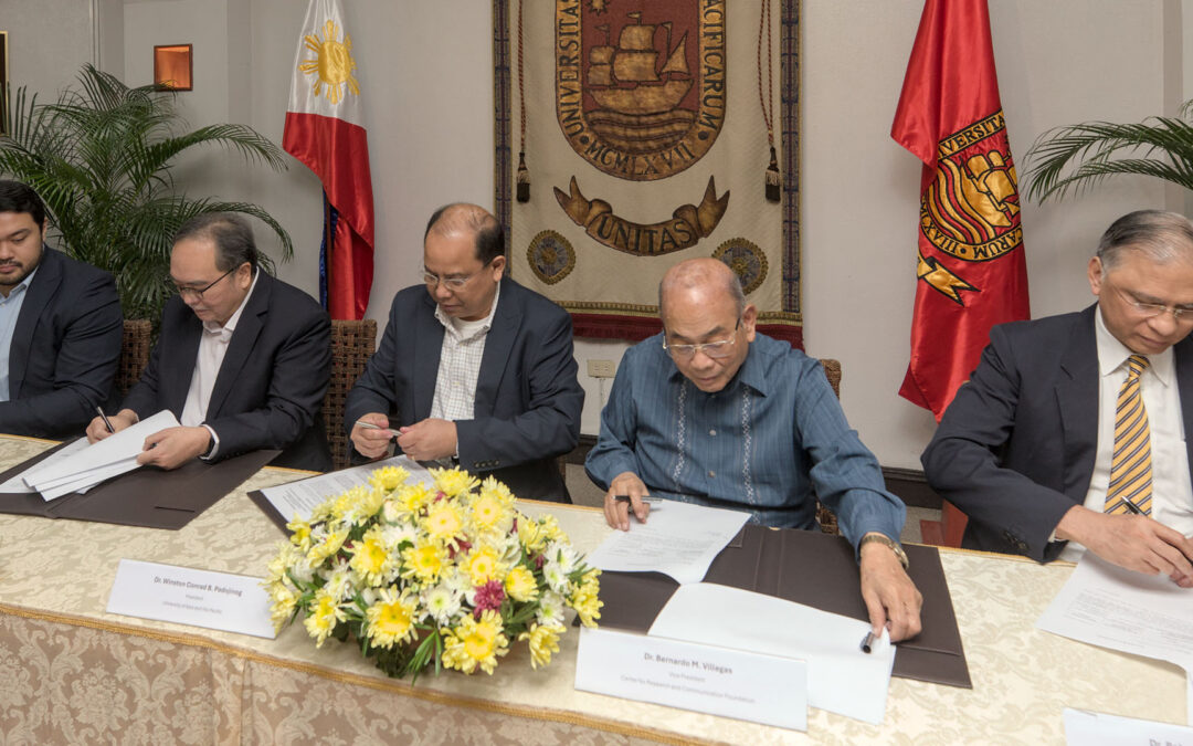 A New Impetus for the Energy Sector: The Philippine National Oil Company signs an MOU with UA&P and CRC